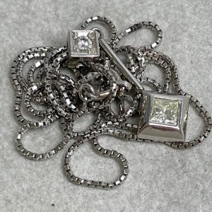 プラチナの価格が高騰してます! | pt850ダイヤモンド付きネックレスのお買い取り | 守谷市美園