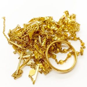 【函館 金買取】18金(750)製品を複数点お持ち込み|まとめ売りで査定額アップ