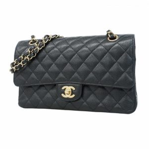 CHANEL シャネル バニティ キャビアスキン メイク ポーチバッグ