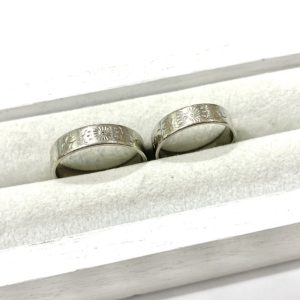 【K18WGリング】18金ホワイトゴールド・貴金属・アクセサリー・指輪