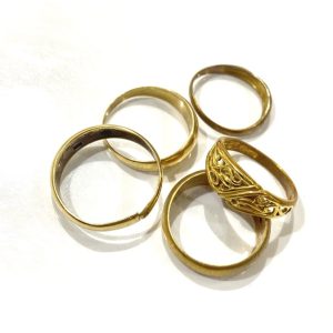 【K18リングおまとめ】18金・貴金属・アクセサリー・指輪