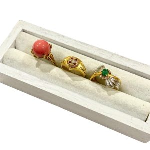 K14WG 14K ホワイトゴールド エメラルド ネクタイピンの買取実績