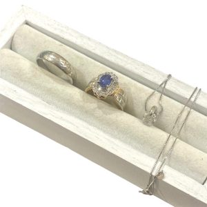 Pt850　天然 サファイアリング　S0.67ct　D0.08ct　ダイヤモンド 産地鑑別書付 Pt850 マダガスカル産サファイア ダイヤモンド