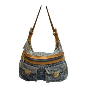 LOUIS VUITTON ルイ・ヴィトン モノグラムデニム バギーPM