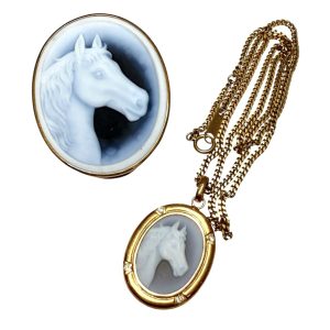 k18カメオネックレストップ K18 カメオ ペンダントトップ アクセサリーの買取実績 | 買取