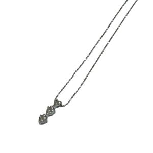 Pt900 プラチナ ネックレス  ダイヤモンド