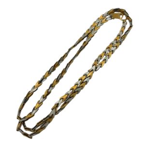 K18 Pt850 コンビ　ネックレス