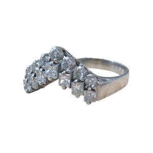 Pt900 プラチナ900 ダイヤ リング