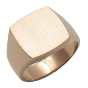 K18（18金）印台リング