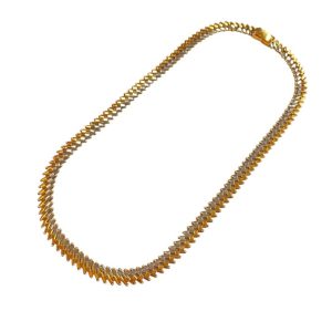 K18 Pt850 コンビ ネックレス