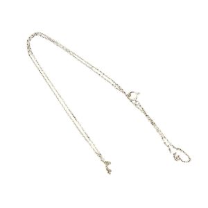 K18WG ネックレス