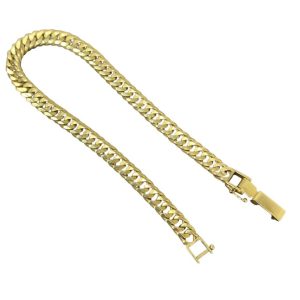 K18 18金 750 喜平 ブレスレット 8面 石なし