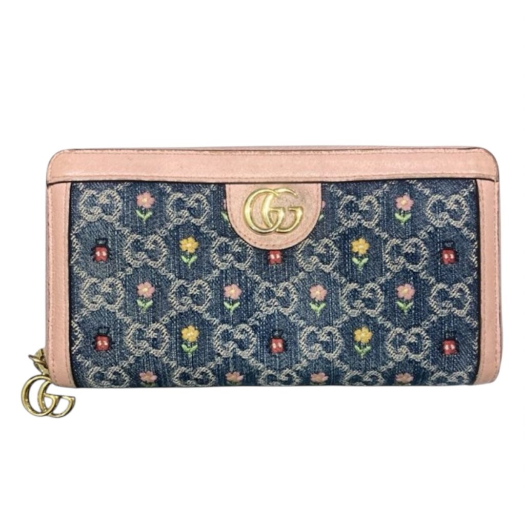 GUCCI グッチ ラウンドジップ GGマーモント
