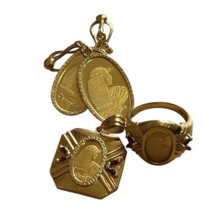 K18・K24 ジュエリーおまとめ（ピアス・リング・ネックレストップ）