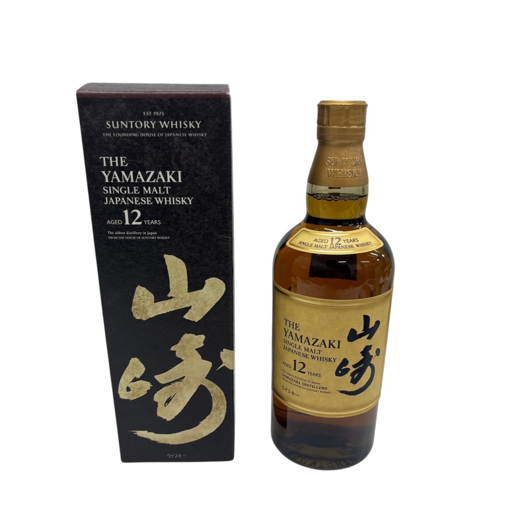山崎 12年 サントリーシングルモルトウイスキー 箱あり