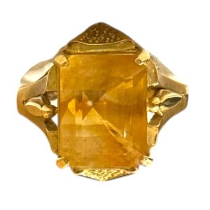 Citrine K18シトリン ダイヤモンドリング (NO.304843) – JEX宝石