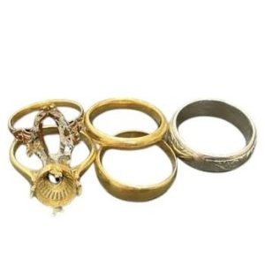 K18（18金）Pt900　リングおまとめ