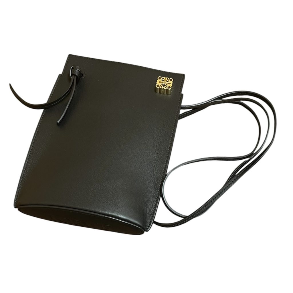 LOEWE ダイスポケット ブラック ロエベ ショルダーバッグ ポシェット
