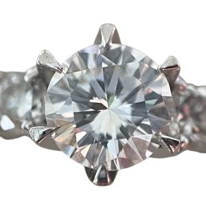 Pt900 プラチナ900 リング ダイヤモンド 1.24ct