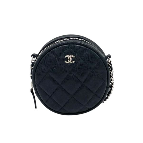 CHANEL シャネル マトラッセ ココマーク ラウンド ショルダーバッグ