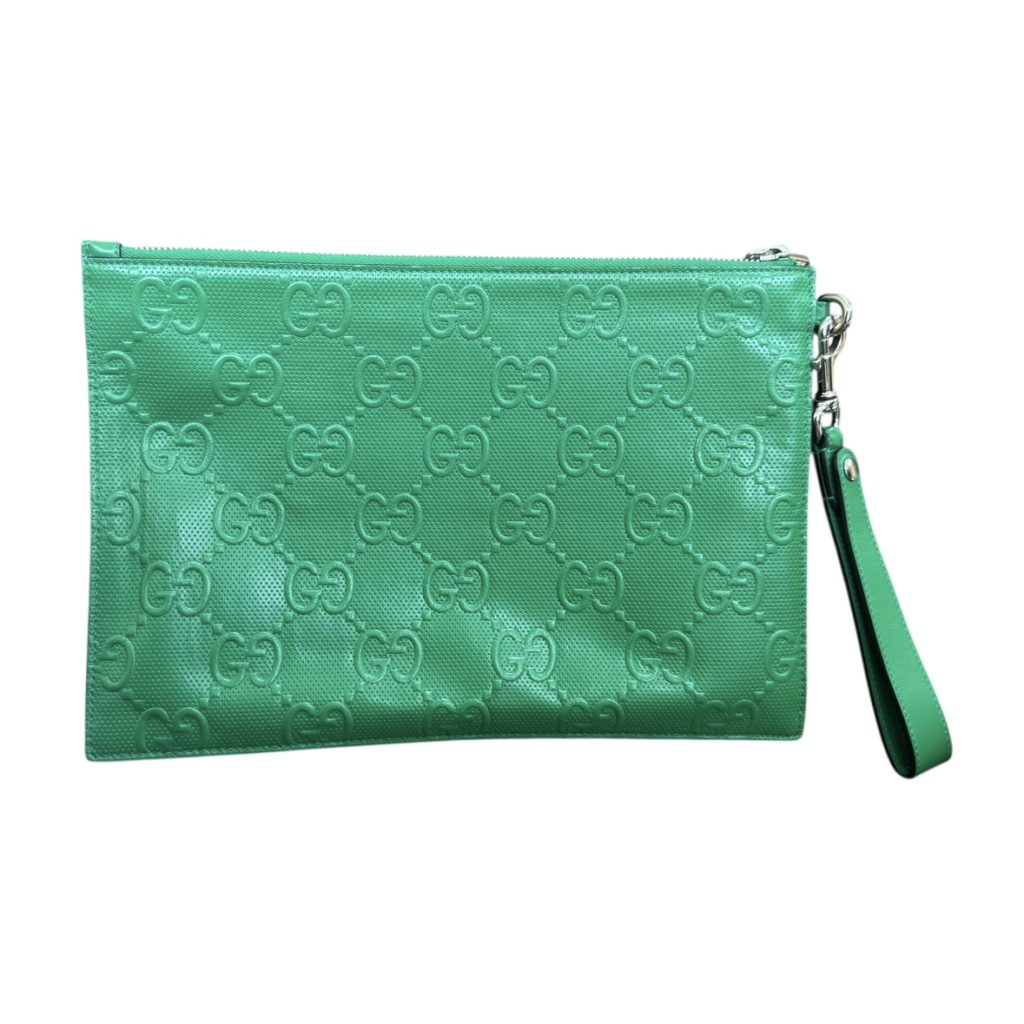 GUCCI グッチ クラッチバッグ GGエンボス