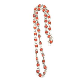 K18WG ネックレス