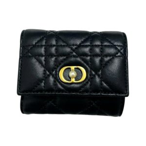 Dior ディオール　財布　Jolie Hibiscus ウォレットカナージュ　ラムスキン S3105UNJB