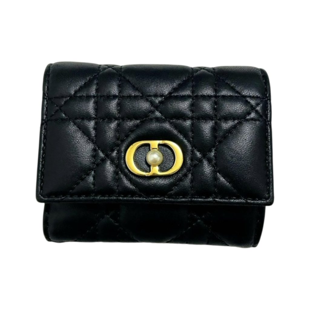 Dior ディオール 財布 Jolie Hibiscus ウォレットカナージュ ラムスキン S3105UNJB