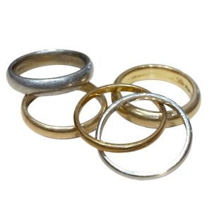 金・プラチナ リングおまとめ K18 Pt900 指輪