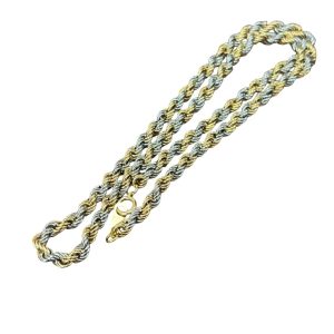 K18 pt900  ハーフ ネックレス