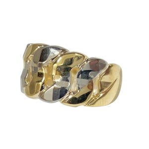 K18/Pt900　18金ベース/プラチナ900 リング