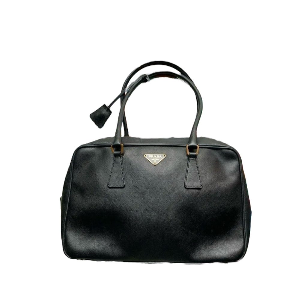 【PRADA】プラダ・サフィアーノレザー・ブランドバッグ・ハンドバッグ・ミニボストンバッグ