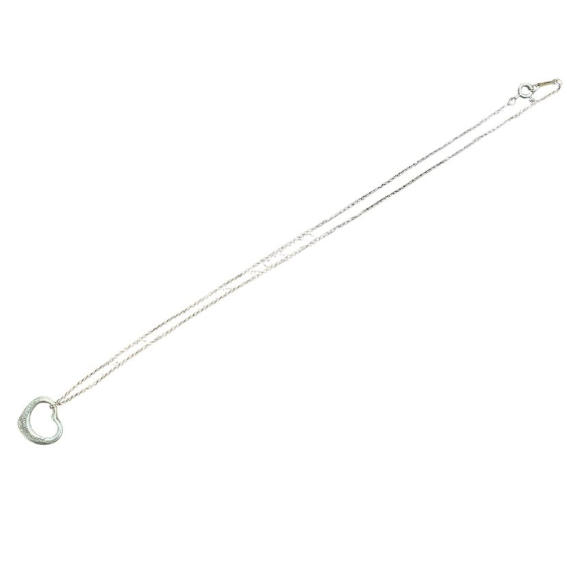 【 Tiffany&Co.(ティファニー)/オープンハートネックレス(アクセサリー)/ペレッティ シルバー 】