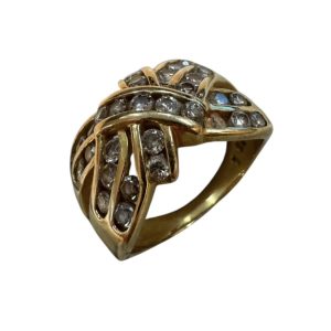 Pt800ダイヤモンドリング Pt800 プラチナ800 パール ダイヤ0.09ct リングの買取実績