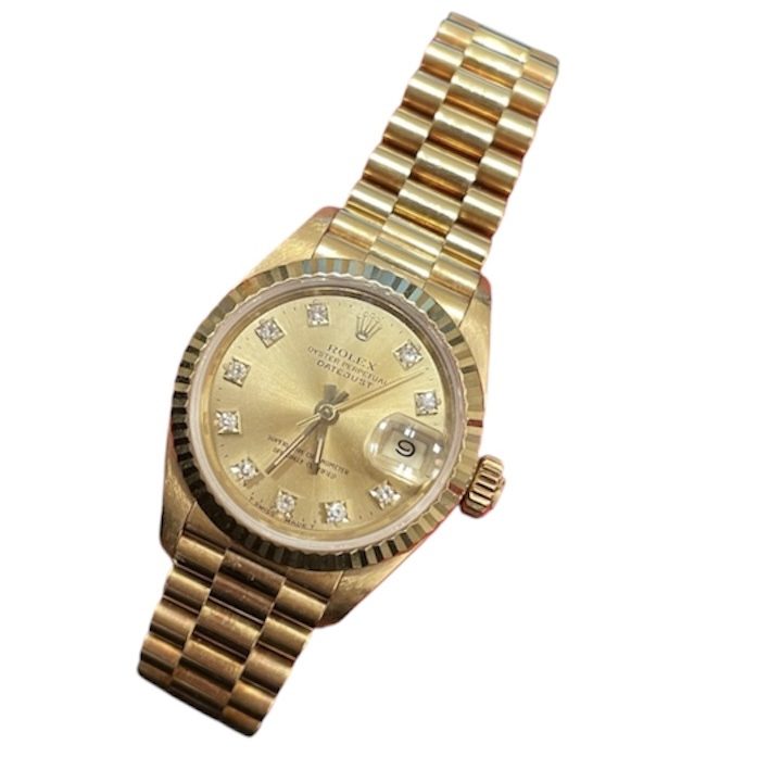 【ROLEX デイトジャスト K18】弘前市