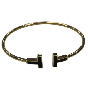 Tiffany&Co . Tワイヤーブレスレット(K18イエローゴールド)