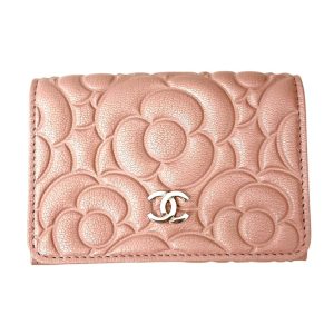 CHANEL(シャネル) カメリア 三つ折り財布 AP0710