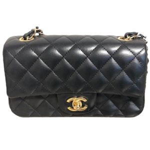 シャネル　マトラッセ　ラムスキン　チェーンバッグ　CHANEL