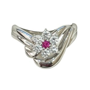 K10WG(10金ホワイトゴールド) リング