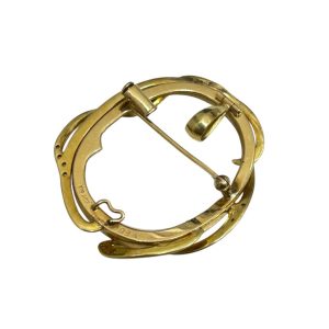 K18 18金 750 メレダイヤモンド付き ブローチ 札幌市 東区 高価買取実績