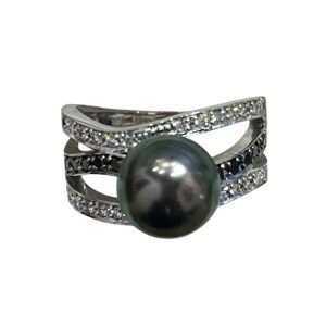 K18WG 18金ホワイトゴールド リング