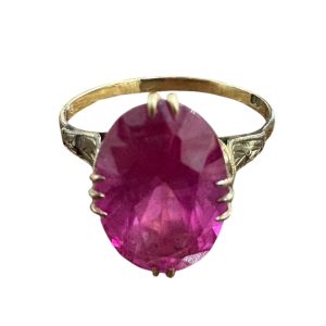 K18 ( 18金 )　リング　石あり