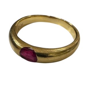 K18 ルビー リング