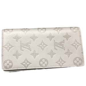 【Louis Vuitton ルイヴィトン ポルトフォイユ ブラザ モノグラムシャドウ カーフレザー財布】
