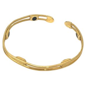 K18 18金 磁気ブレスレット アクセサリー