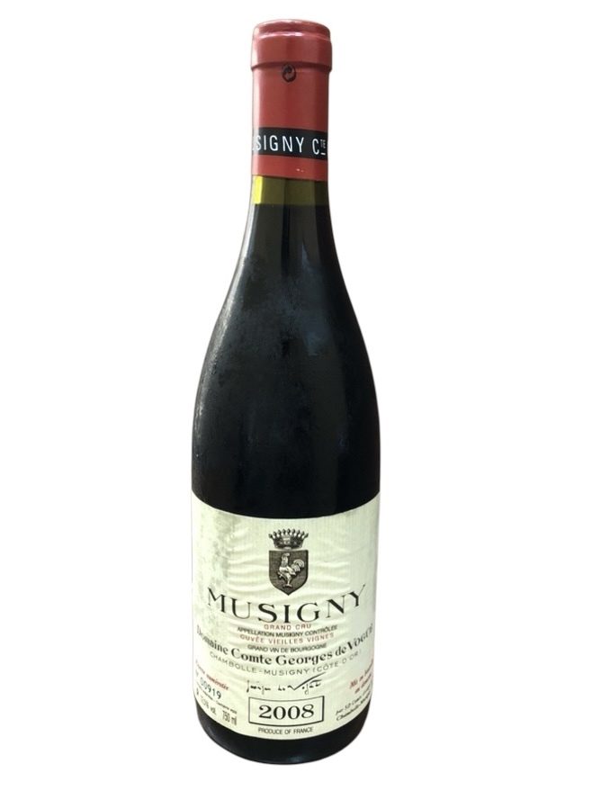 コントジョルジュ ド ヴォギュエ ミュジニー グランクリュ2008 750ml