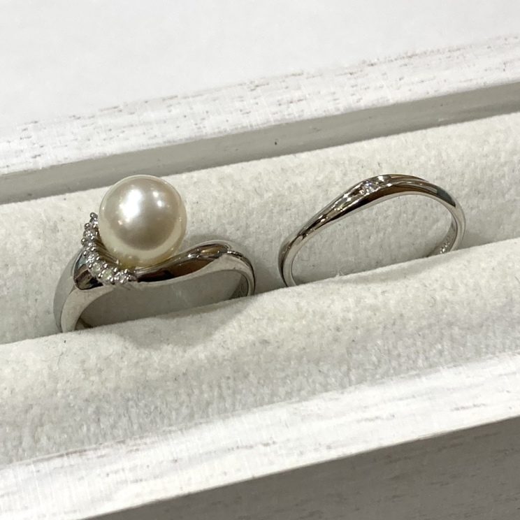 【Pt900ジュエリーリングまとめ】プラチナ900・パール・貴金属・アクセサリー