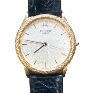 SEIKO（セイコー）クレドールの18金無垢モデル