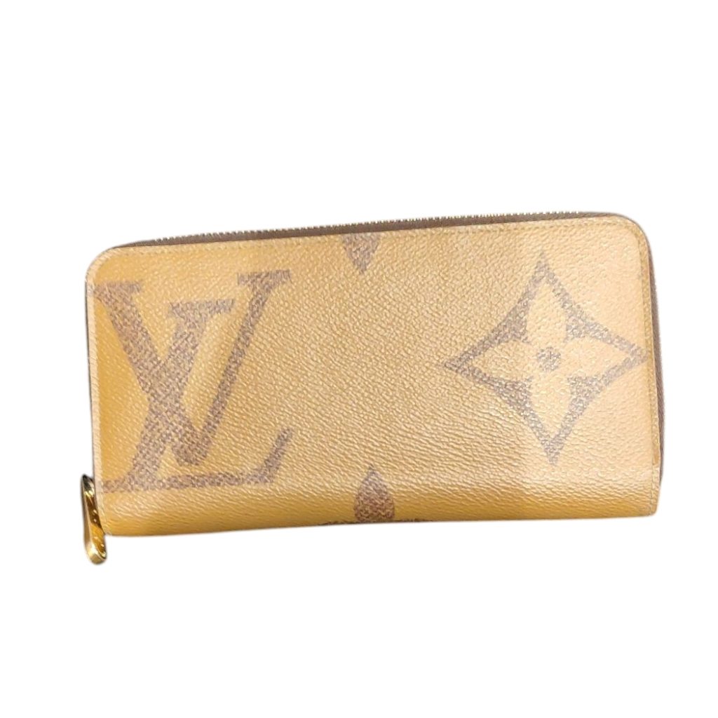 【Louis Vuitton】ルイヴィトン モノグラム・ジャイアント リバース ジッピーウォレット M69353
