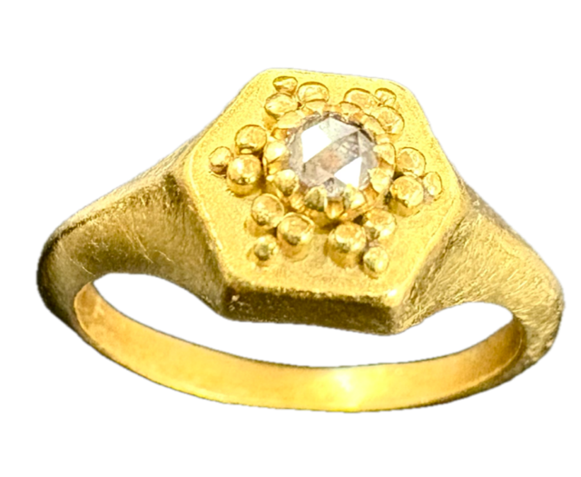 指輪　リング　アクセサリー　金　K18　18金　宝石　ダイヤモンド